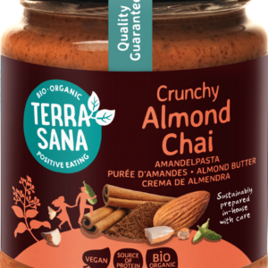 KREM MIGDAŁOWY PIERNIKOWY CRUNCHY BIO 250 g - TERRASANA
