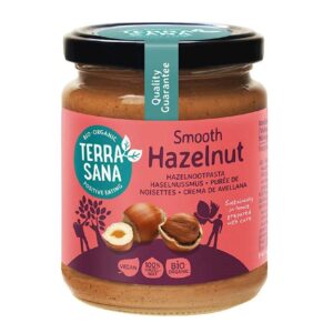 KREM Z ORZECHÓW LASKOWYCH PRAŻONYCH 100 % BIO 250 g - TERRASANA