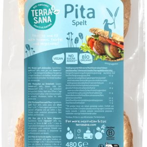CHLEB PITA ORKISZOWY BIO 480 g - TERRASANA