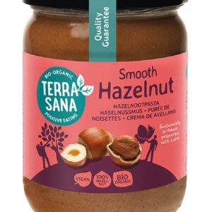 KREM Z ORZECHÓW LASKOWYCH PRAŻONYCH 100 % BIO 500 g - TERRASANA