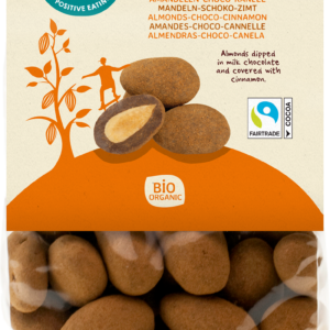 MIGDAŁY W CZEKOLADZIE I CYNAMONIE BIO 150 g - TERRASANA