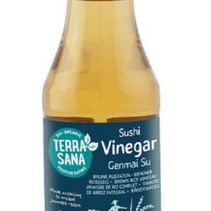 OCET RYŻOWY DO SUSHI NIESŁODZONY FILTROWANY BEZGLUTENOWY BIO 250 ml (GENMAI SU VINEGAR)- TERRASANA