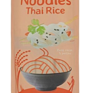 MAKARON (RYŻOWY) NOODLE SPAGHETTI BEZGLUTENOWY BIO 250 g - TERRASANA