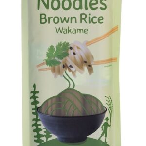 MAKARON (RYŻOWY RAZOWY Z WAKAME) NOODLE SPAGHETTI BEZGLUTENOWY BIO 250 g - TERRASANA