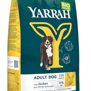 (DLA PSA DOROSŁEGO) KARMA Z KURCZAKIEM BIO 2 kg - YARRAH