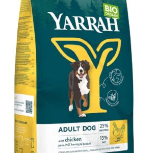 (DLA PSA DOROSŁEGO) KARMA Z KURCZAKIEM BIO 10 kg - YARRAH