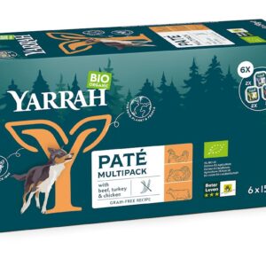(DLA PSA) MULTIPACK PASZTET BIO (6 x 150 g) 900 g - YARRAH