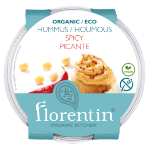 HUMMUS PIKANTNY BEZGLUTENOWY BIO 170 g - FLORENTIN