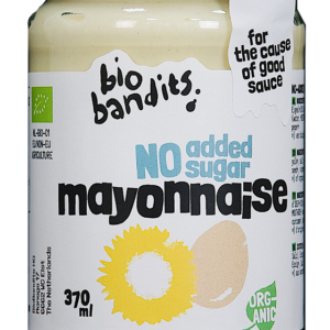 MAJONEZ JAJECZNY BEZ CUKRU BIO 370 ml - BIO BANDITS