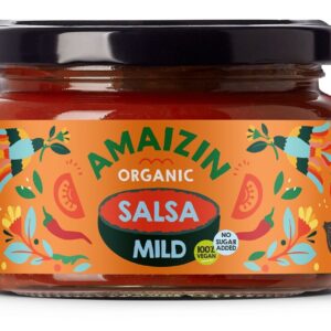 SOS SALSA ŁAGODNY BEZGLUTENOWY BIO 260 g - AMAIZIN