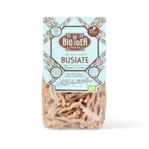 MAKARON (SEMOLINOWY PÓŁRAZOWY) BUSIATE BIO 375 g - LA BIO IDEA