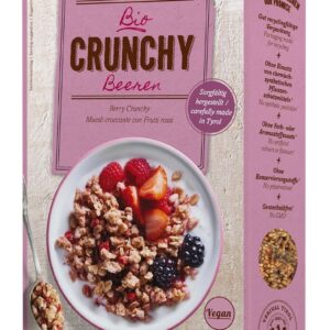 CRUNCHY Z OWOCAMI LEŚNYMI BIO 375 g - VERIVAL